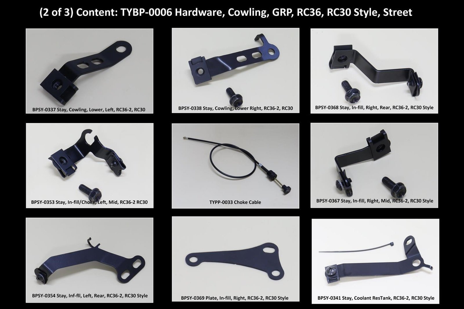 Hardware, Cowling, GRP, RC36, RC30 Style, Street - Image 3