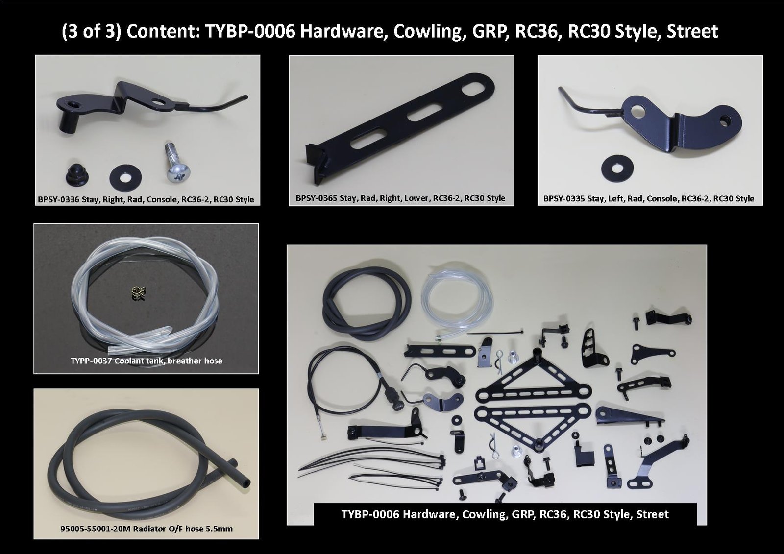 Hardware, Cowling, GRP, RC36, RC30 Style, Street - Image 4