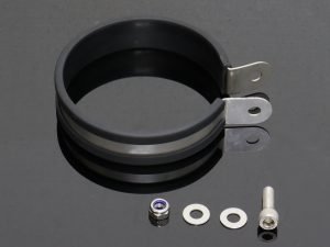 Clamp, Silencer, Single, 4 inch, Offset, Assy