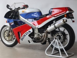 Set, Pipe, Full Race System, HRC Style, RC36-2, Round Aluminium Silencer