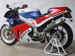 Set, Pipe, Full Race System, HRC Style, RC36-2, Round Carbon/Kevlar Silencer