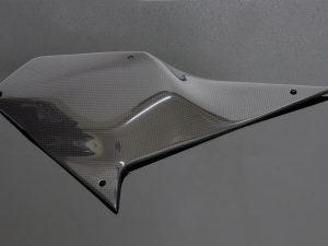Side Cover Left, Carbon, Gilera CX125