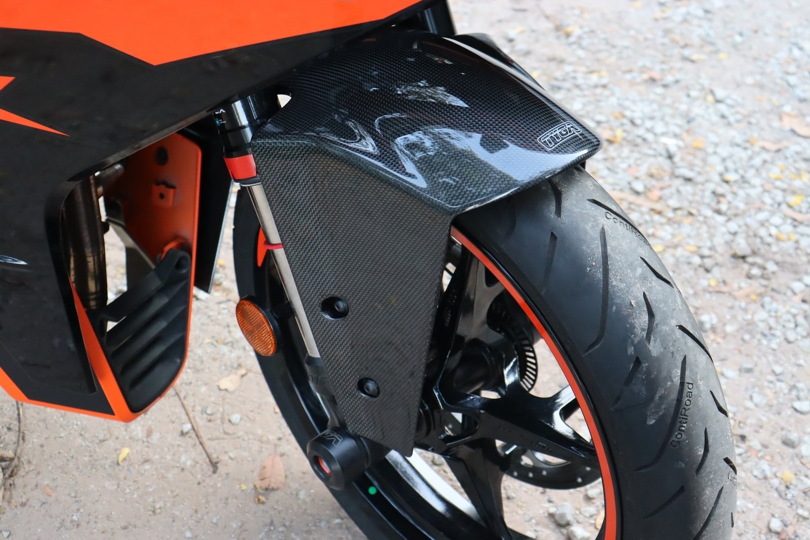 Front Fender, Carbon, KTM RC125, RC200, RC390 - Image 4