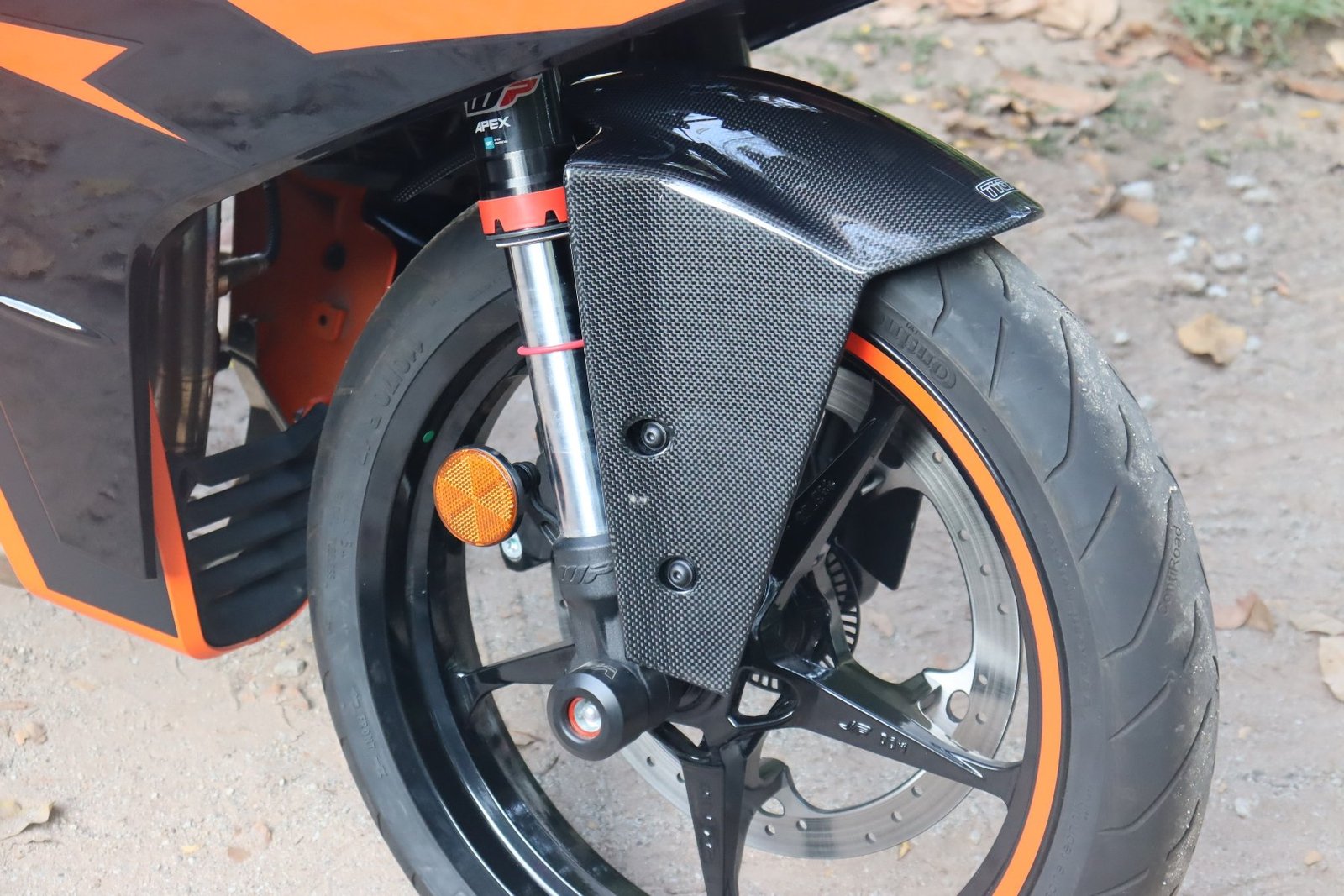 Front Fender, Carbon, KTM RC125, RC200, RC390 - Image 5