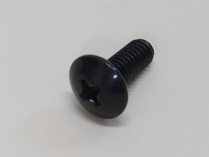 Screw, Pan Head, Black, M4x10