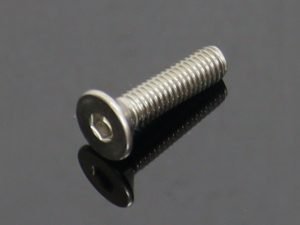 Taperhead M6x25, Silver