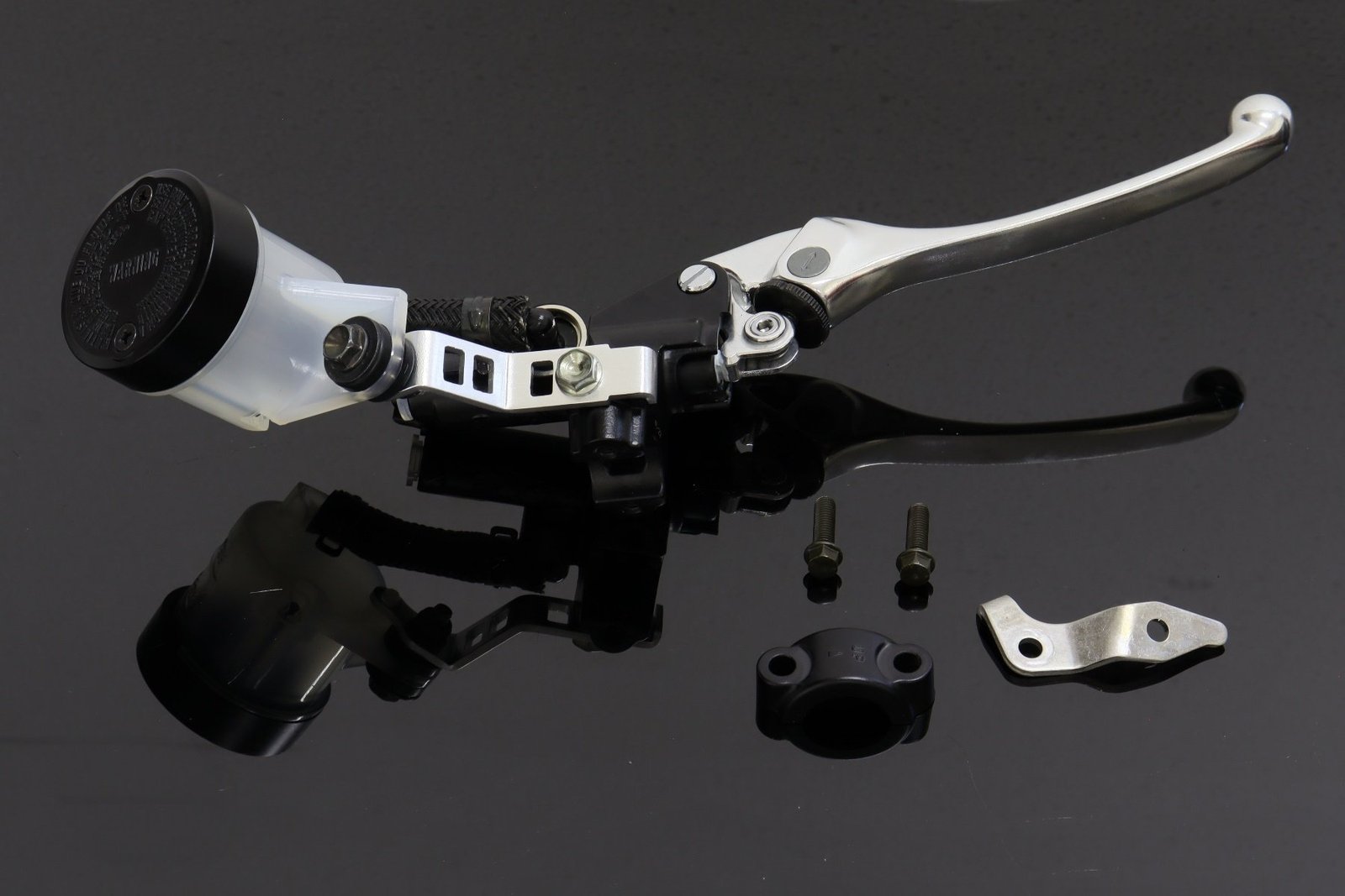 Master Cylinder (Assy) Brake, 1/2 inch, Nissin, RC30 Style - Image 2
