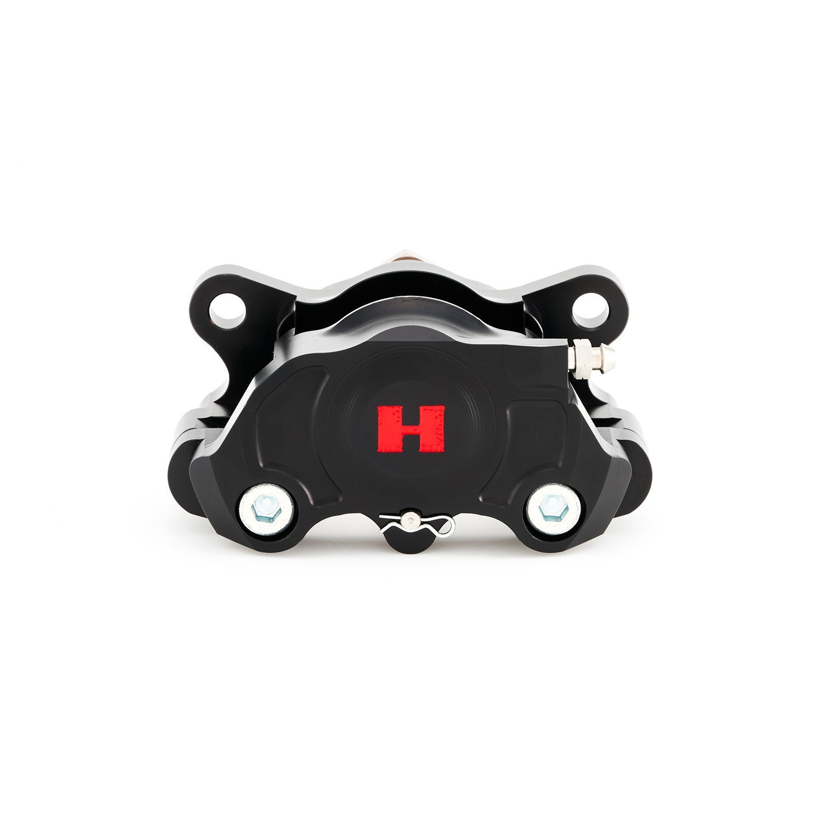 HEL 84mm Solid Billet 2 Piston Rear Axial Brake Caliper Black