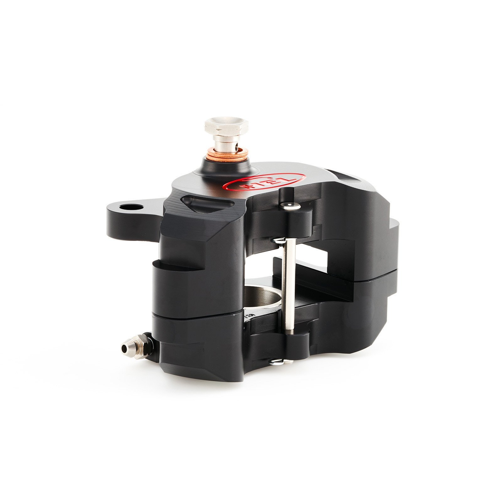 HEL 84mm Solid Billet 2 Piston Rear Axial Brake Caliper Black - Image 5