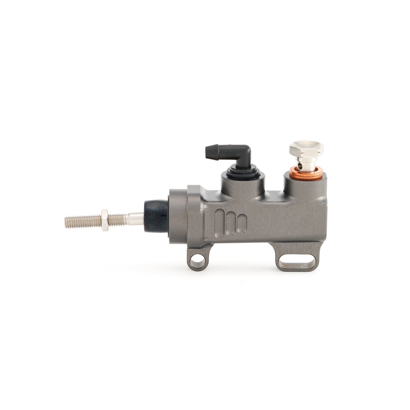 HEL Solid Billet Single Port Rear Master Cylinder Hard Anodised Grey - Image 4