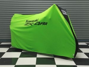 TYGA Bike Dust Cover, Lime Green/Black, Kawasaki ZX-4RR