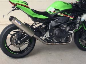 Set, Pipe, Stainless, Full Race System, Round Stainless/Carbon End Cap Silencer, Ninja ZX-4R(R)