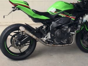 Set, Pipe, Stainless, Full Race System, Mesh Slip On, Slash Cut, Ninja ZX-4R(R)