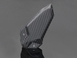 Heel Guard, Carbon, Left, OEM Replacement, Ninja ZX-4R(R)
