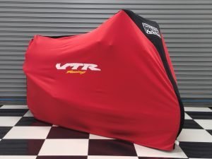 TYGA Bike Dust Cover, Red/Black, VTR Racing