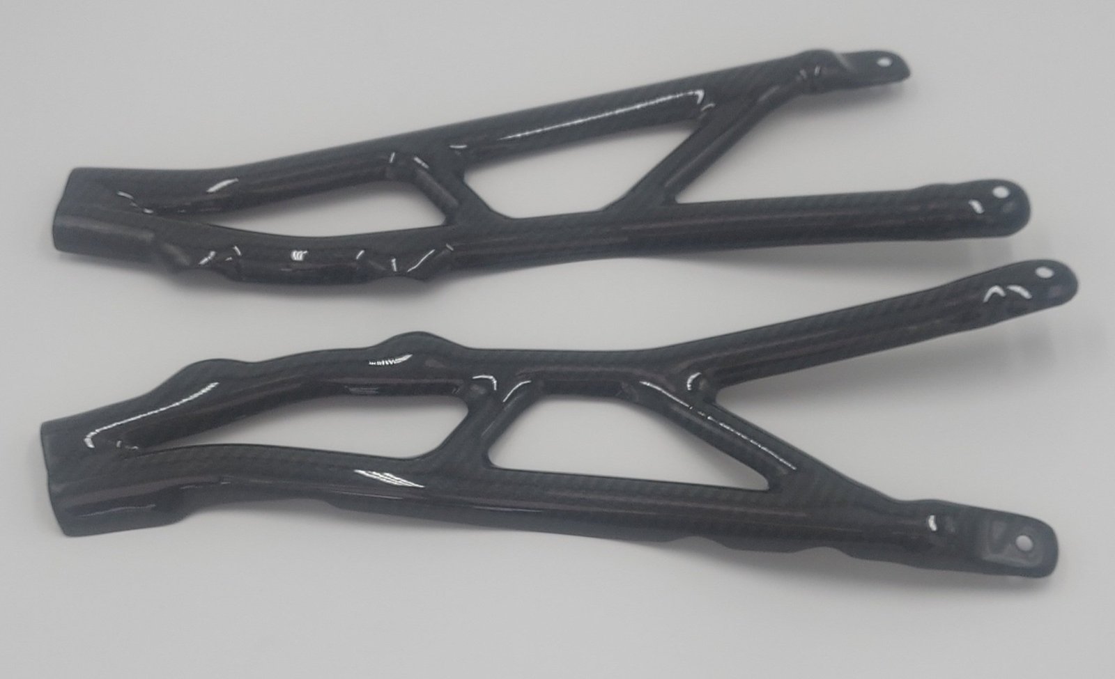 BMW S1000RR carbon subframe cover set gloss twill weave 2019 - 2025 - Image 2