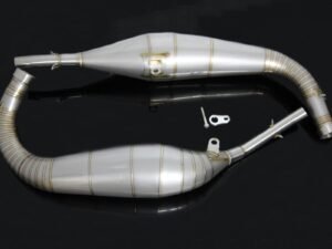 Set, Exhaust Chamber, Stainless Steel, (High Right Side Silencer Mount) NX5 RS250R