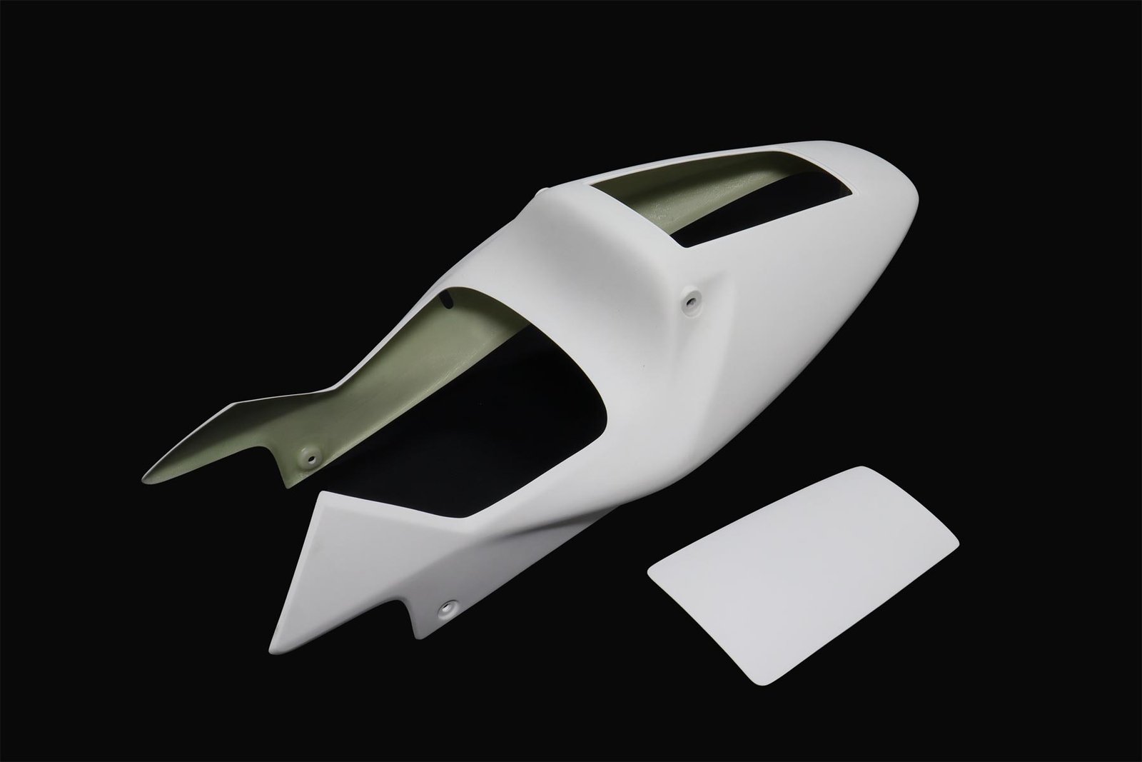Set, Seat Cowling With Lid. GRP, SP1/SP2
