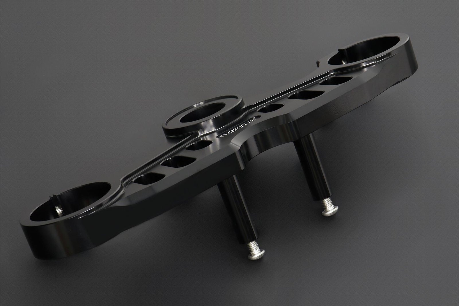 Top Triple Clamp, CNC Black, Ninja ZX-4R(R) - Image 3