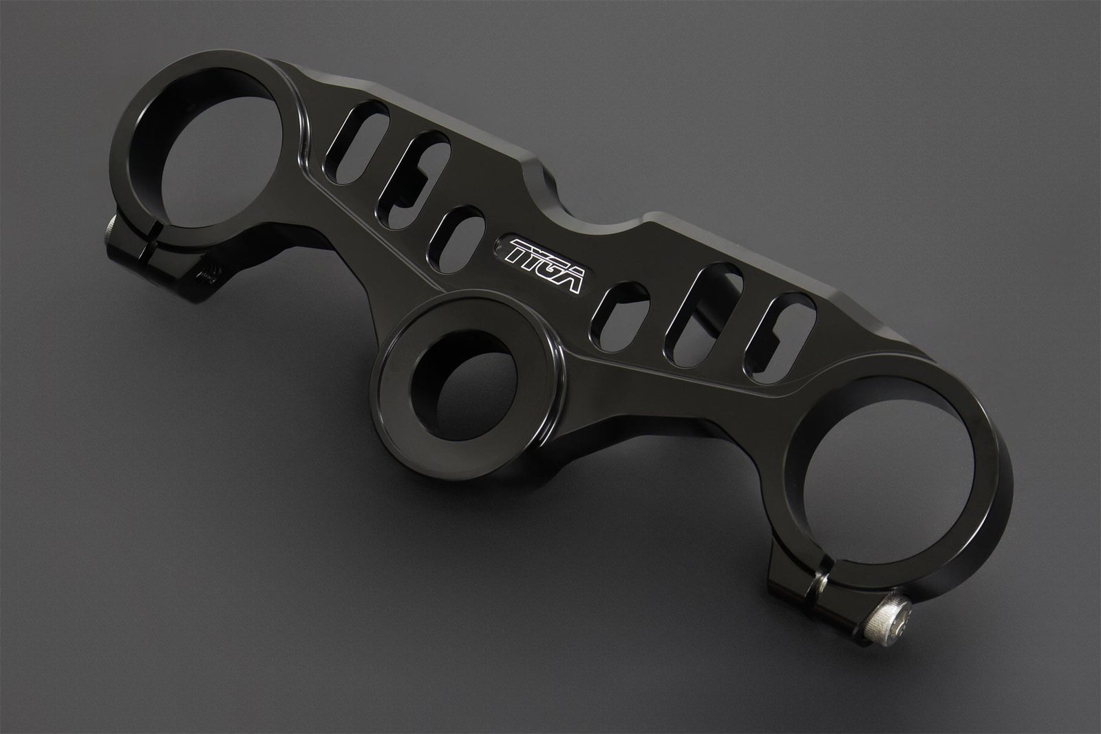 Top Triple Clamp, CNC Black, Ninja ZX-4R(R) - Image 5