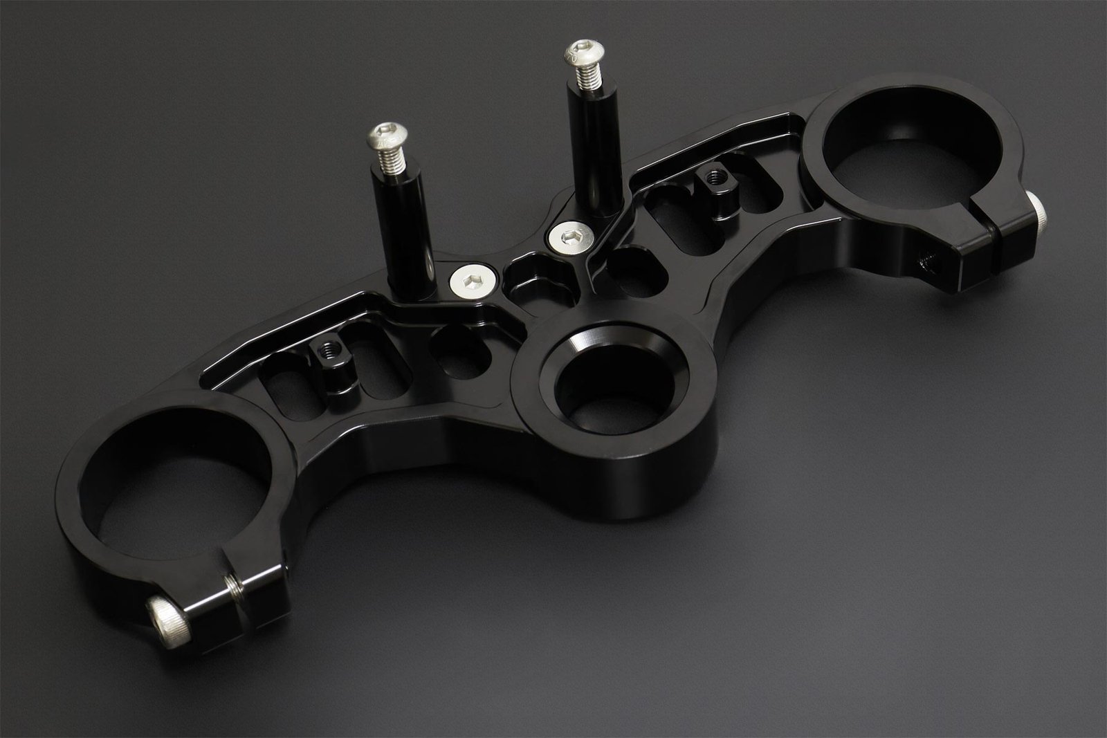 Top Triple Clamp, CNC Black, Ninja ZX-4R(R) - Image 6