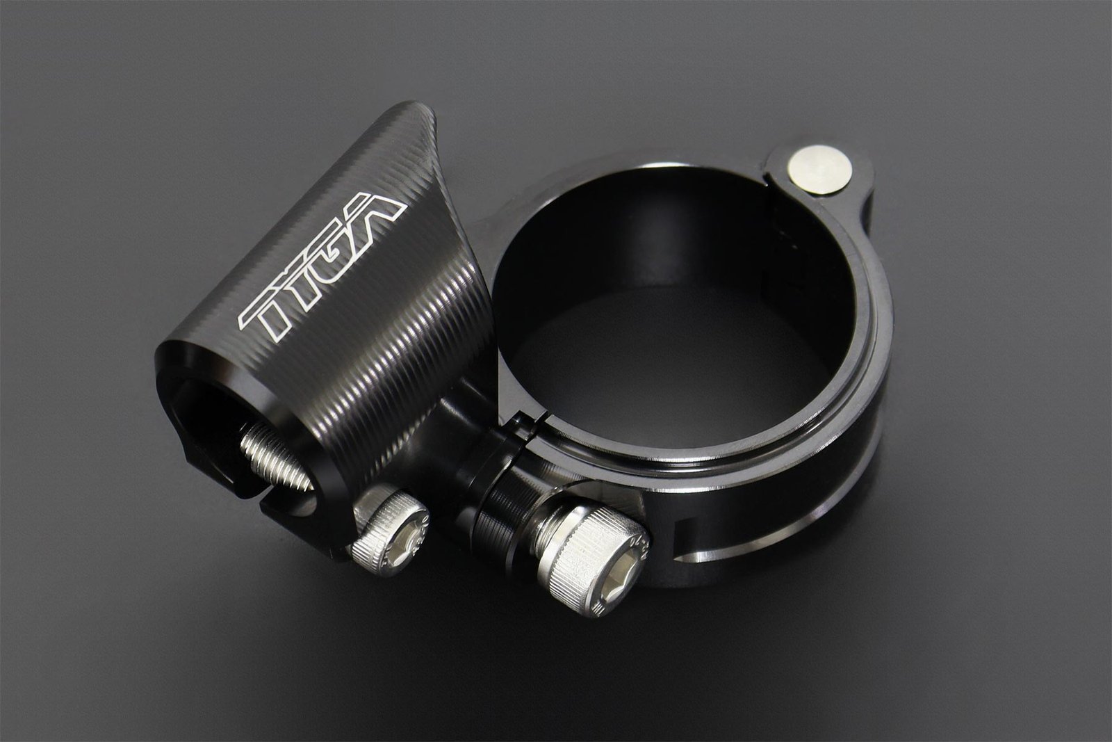 Handlebar Clamp, Left, Hinge Type, Black, Ninja ZX-4R(R) - Image 2