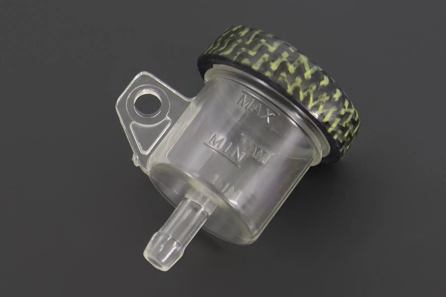 Mini Brake Reservoir, Carbon/Kevlar, Vertical Tube - Image 4
