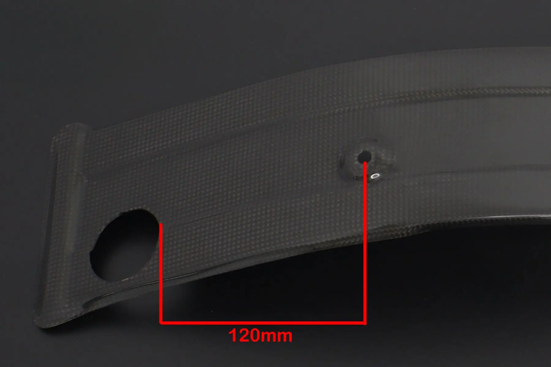 Frame Cover, Left, Carbon, RGV250 VJ21 (Frame with Steering Damper TYPE 3) - Image 2