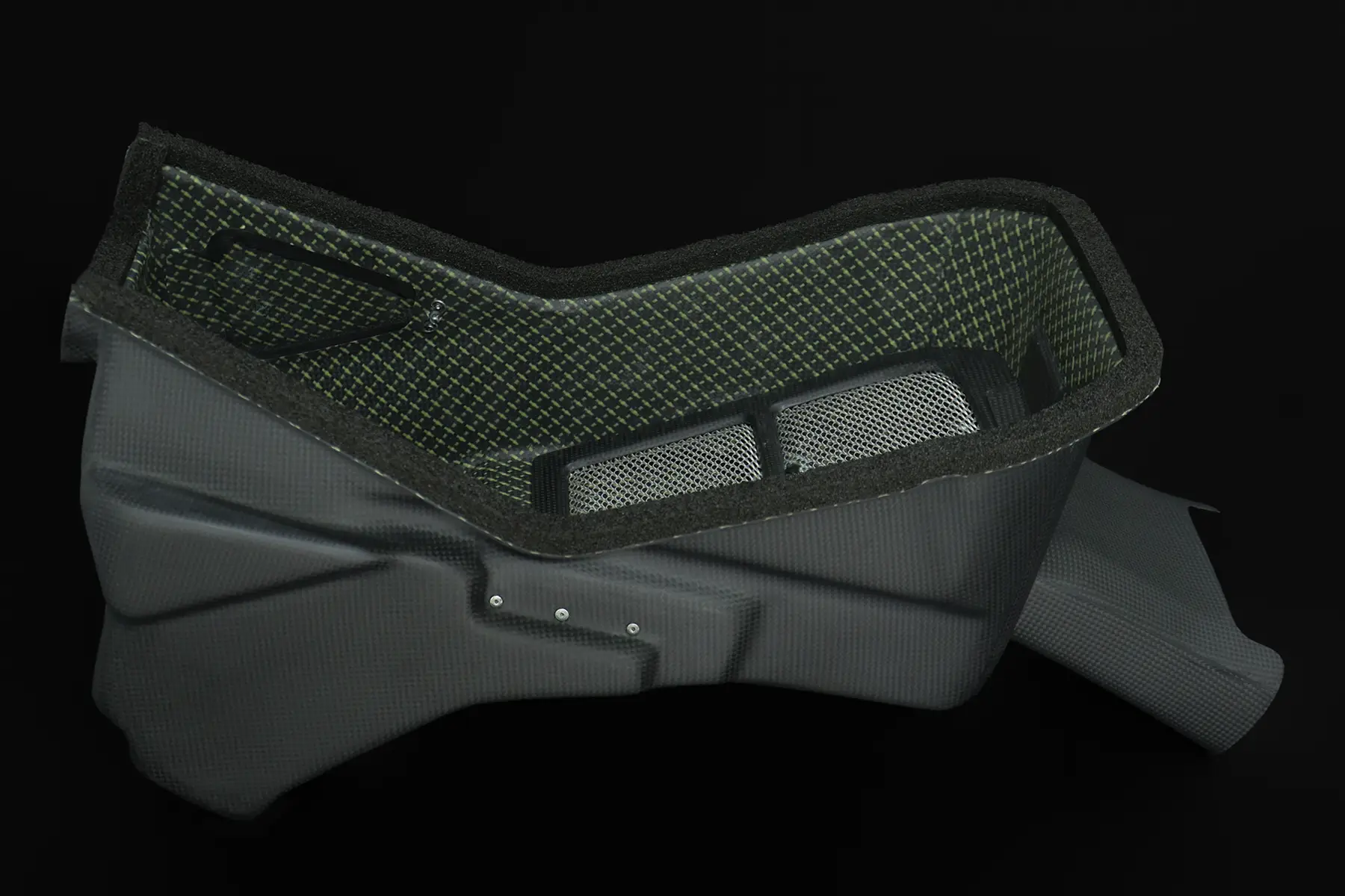 Air Box, Carbon/Kevlar, Over Rad, RS250, NXA, Kit - Image 2