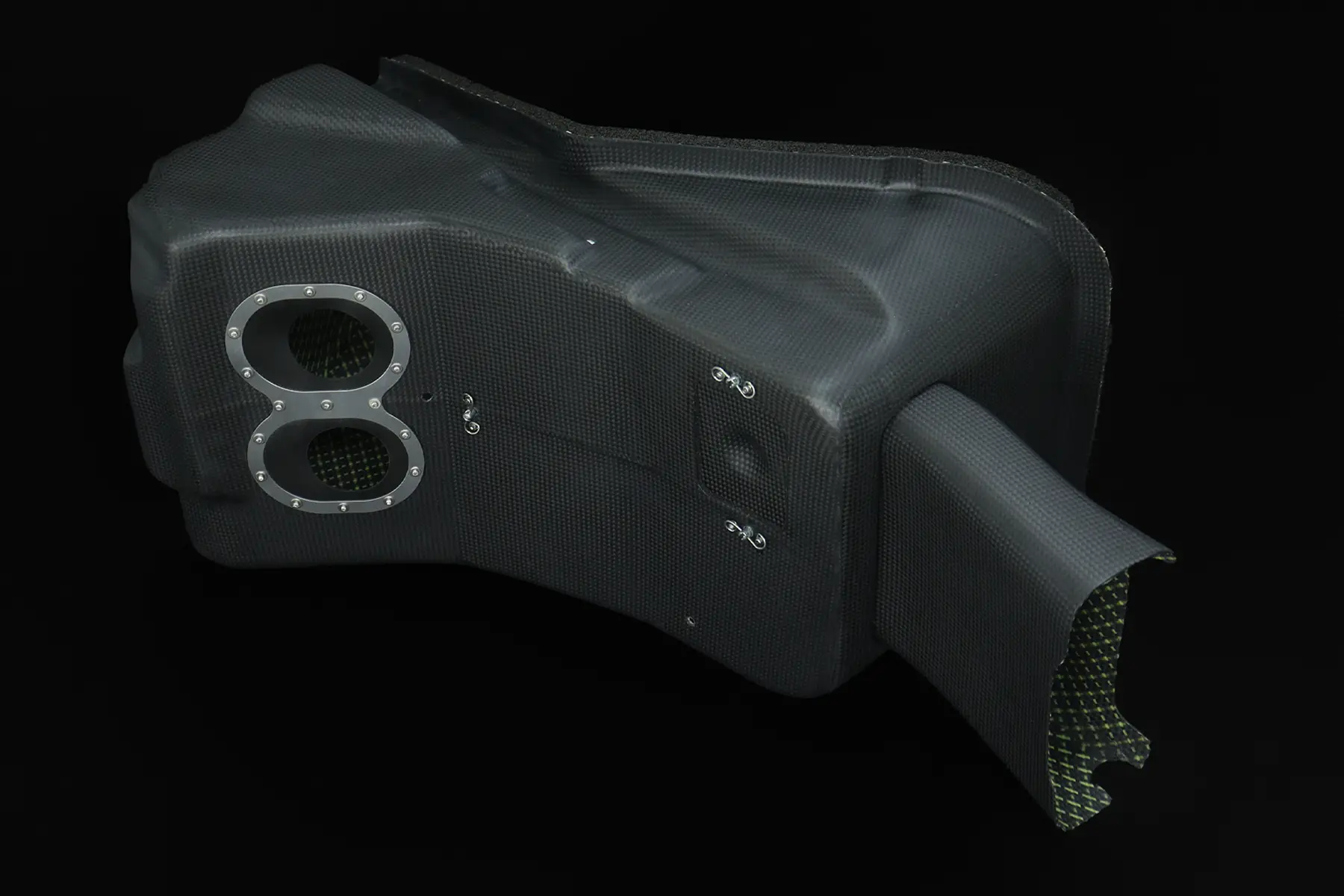 Air Box, Carbon/Kevlar, Over Rad, RS250, NXA, Kit - Image 6