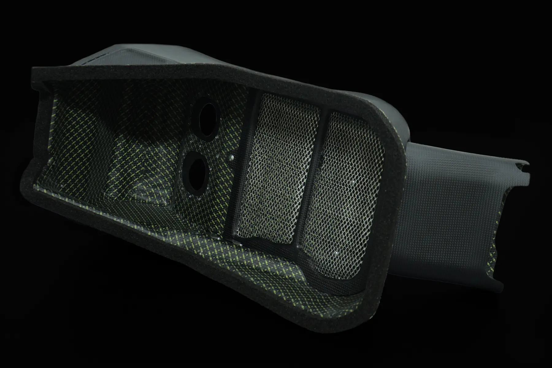 Air Box, Carbon/Kevlar, Over Rad, RS250, NXA, Kit - Image 7