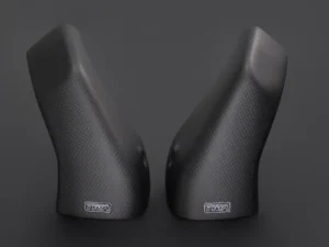 Air Ducts, Pair, Carbon, Satin, Fuel Tank, Stock Shape, RVF750 RC45