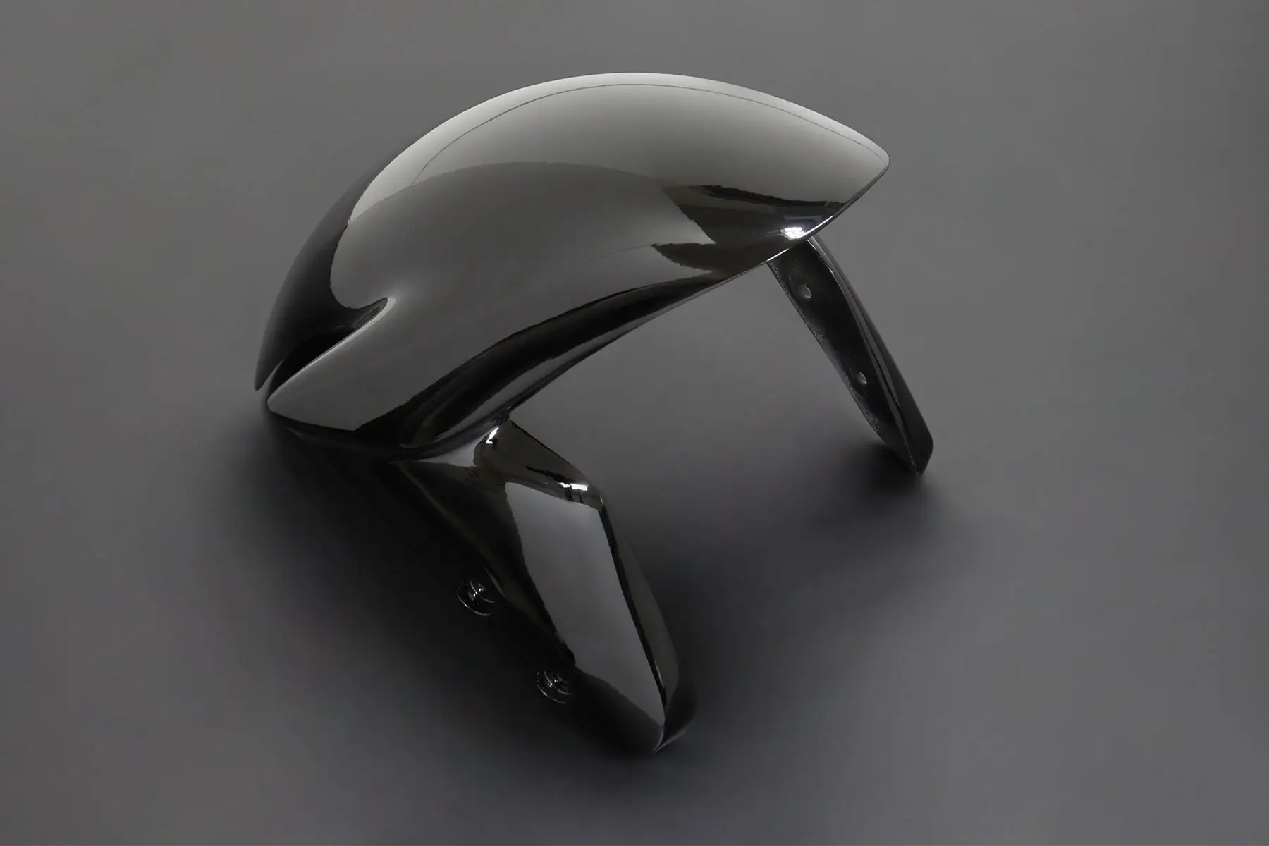 Front Fender, GRP, Hugger Type, Monkey 125, MSX125/Grom (BLACK) - Image 2