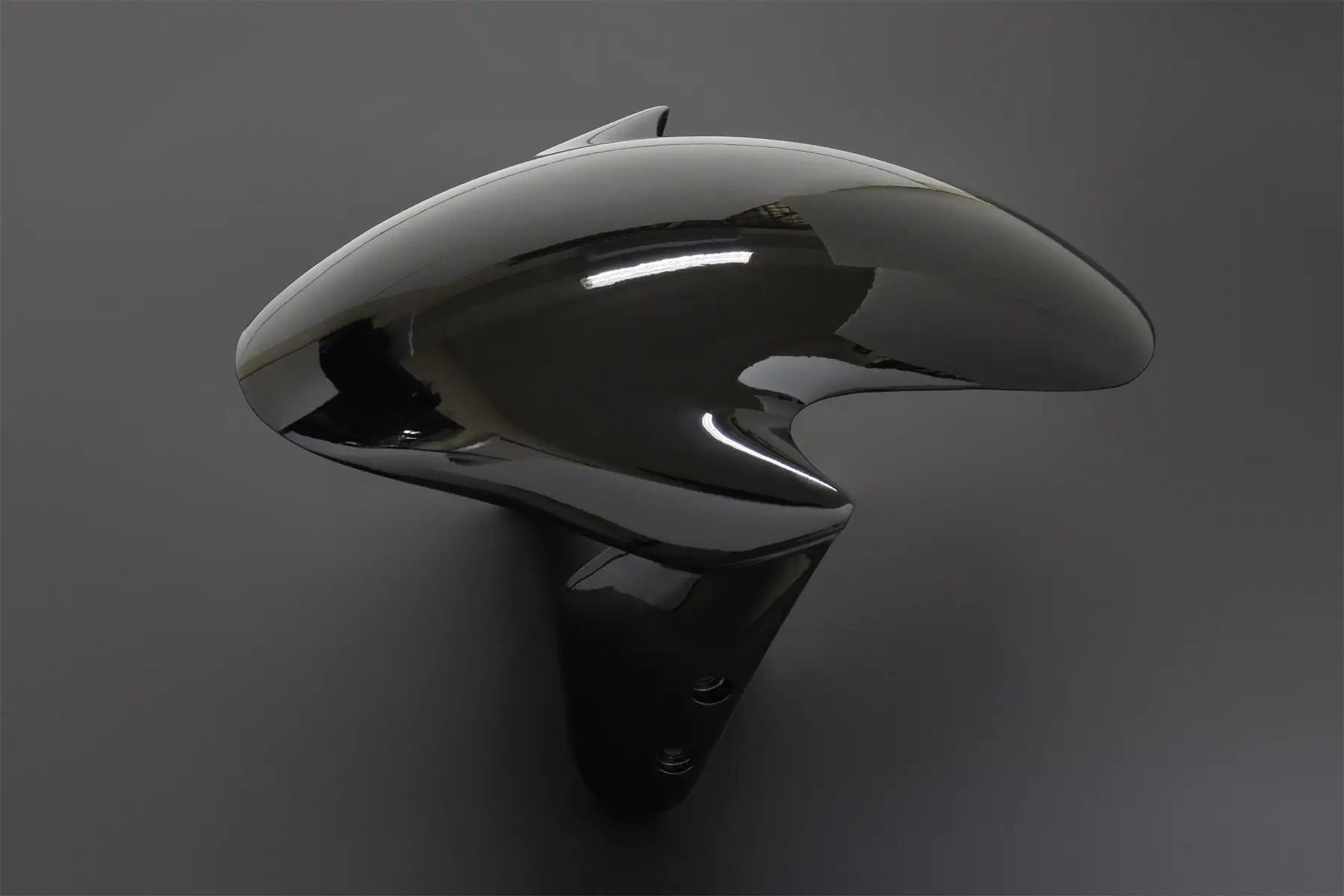 Front Fender, GRP, Hugger Type, Monkey 125, MSX125/Grom (BLACK) - Image 3