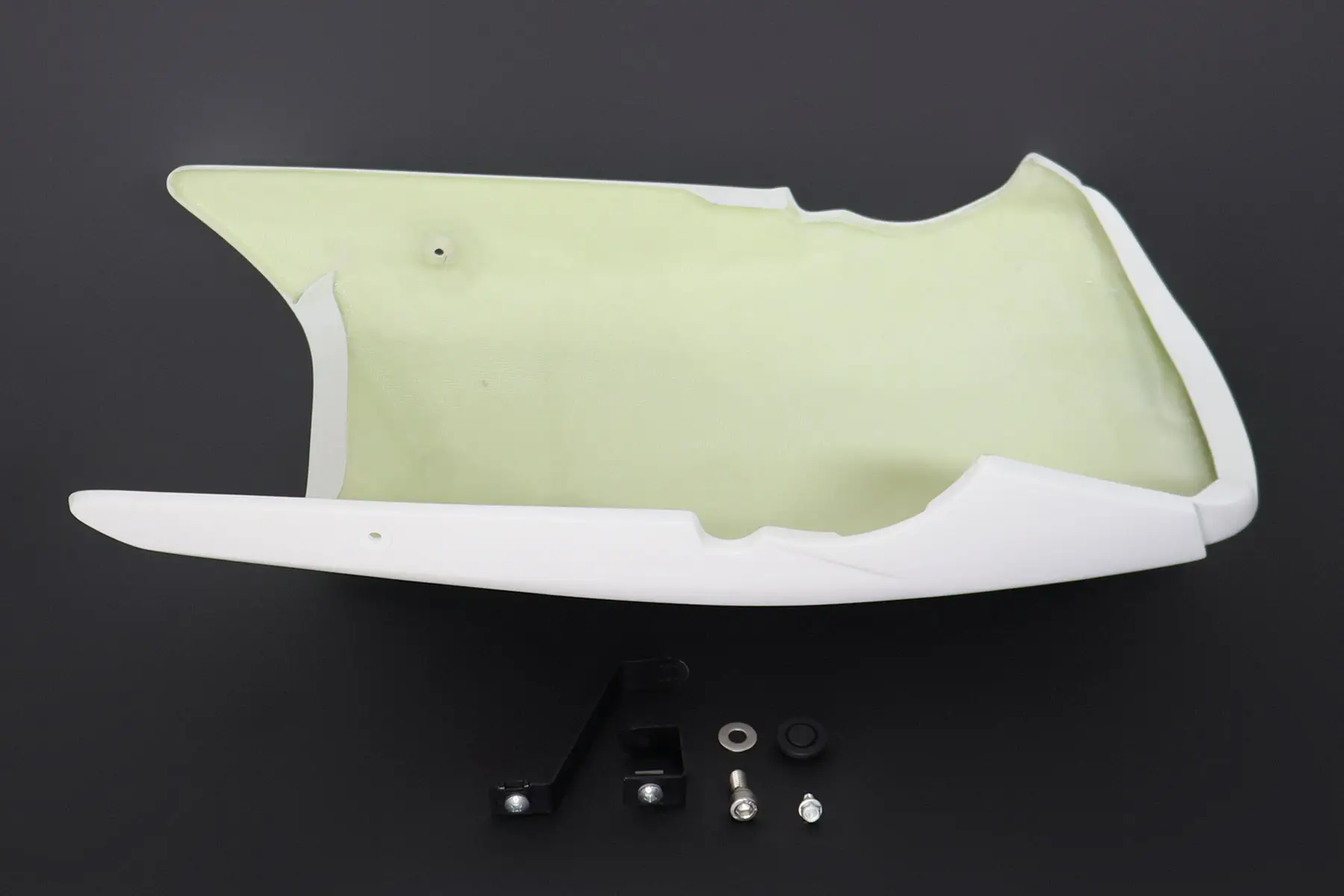 Belly Pan Set, GRP, painted Black, Race, KTM RC390 2022-2025 - Image 3