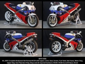 Bodywork Set 3, GRP, Painted RC30, RC36-2 EURO/US Style, Street