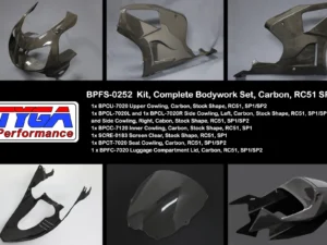 Kit, Complete Bodywork Set, Carbon, RC51 SP1