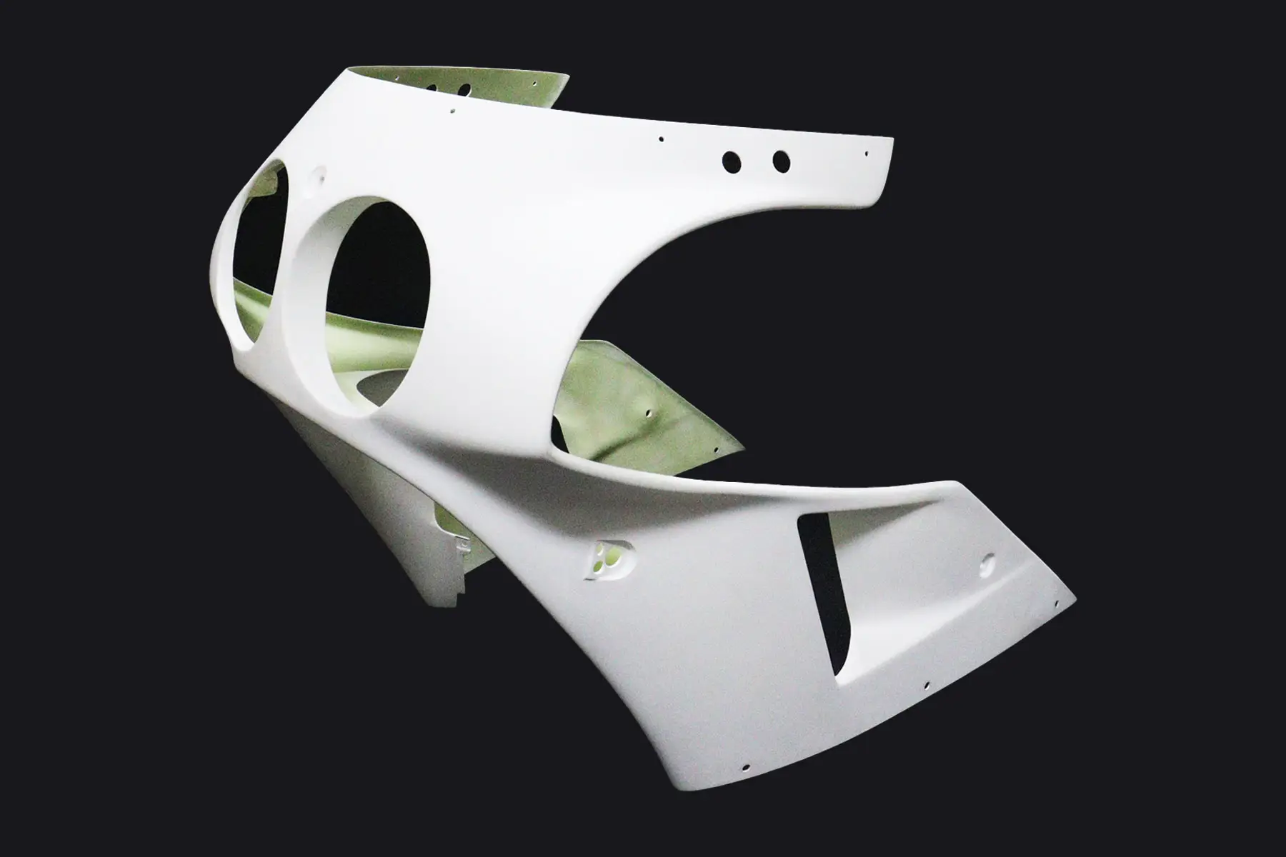 Upper Cowling, GRP, RC36-2, EURO/US Style, Street, (no fittings)