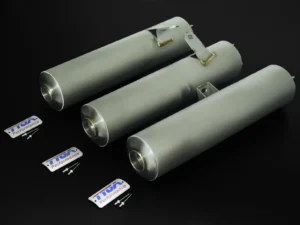 Silencers, Stainless, Set, Bolt-On Replacement, Honda NS400R