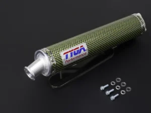 Silencer, Carbon/Kevlar, Premium, Two Stroke, Assy.