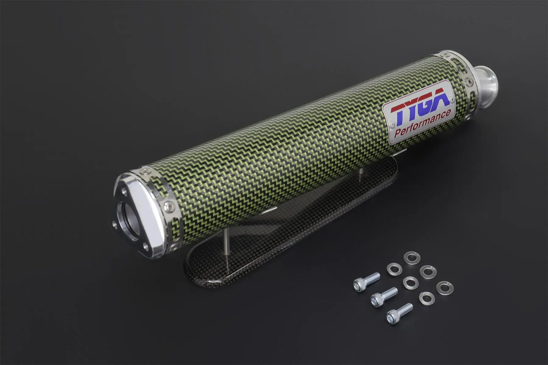Silencer, Carbon/Kevlar, Premium, Two Stroke, Assy. - Image 2