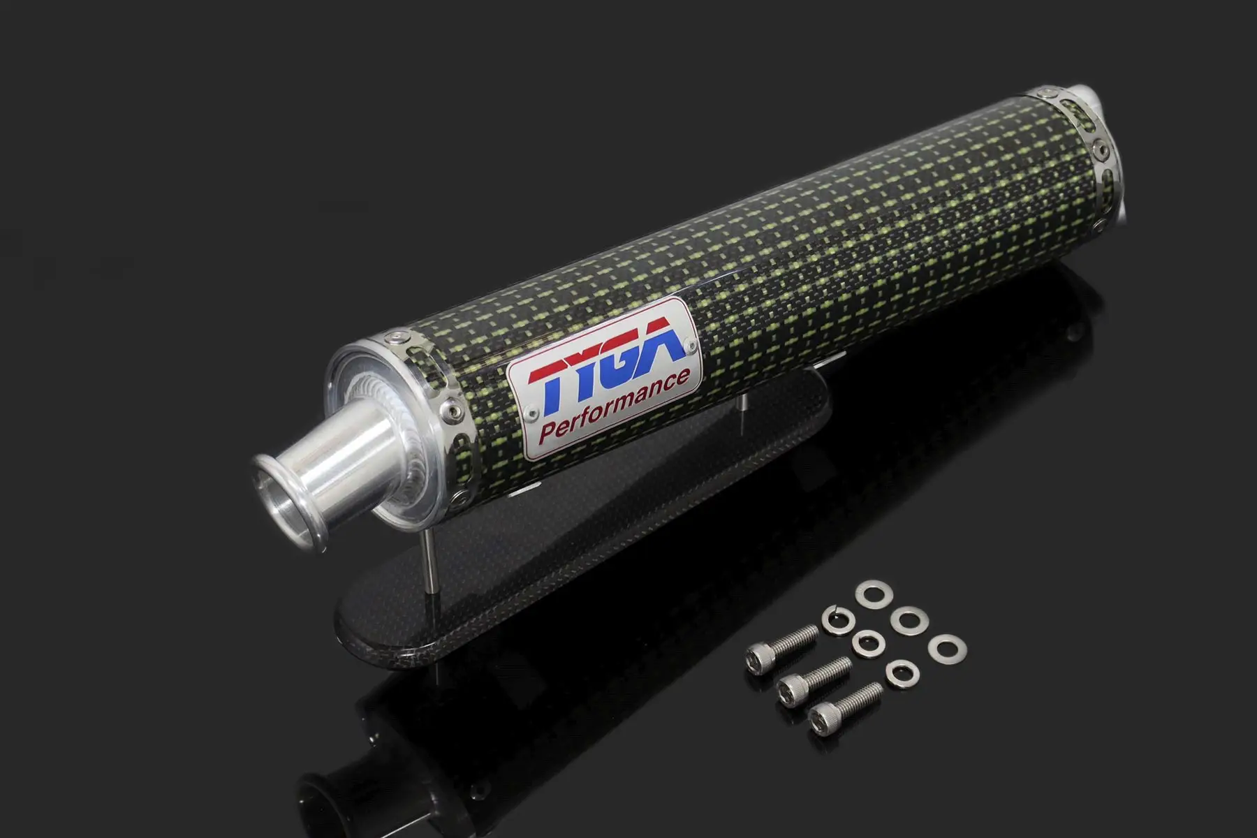 Silencer, Carbon/Kevlar, Premium, Two Stroke, Assy. - Image 3