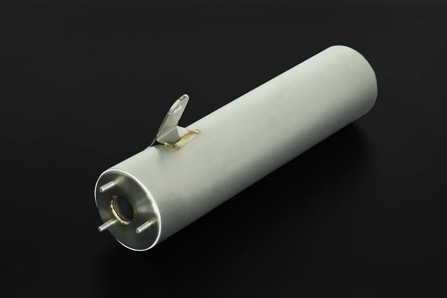 Silencer, Stainless, Left, Bolt-On Replacement, Honda NS400R - Image 4