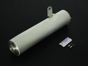 Silencer, Stainless, Right, Bolt-On Replacement, Honda NS400R