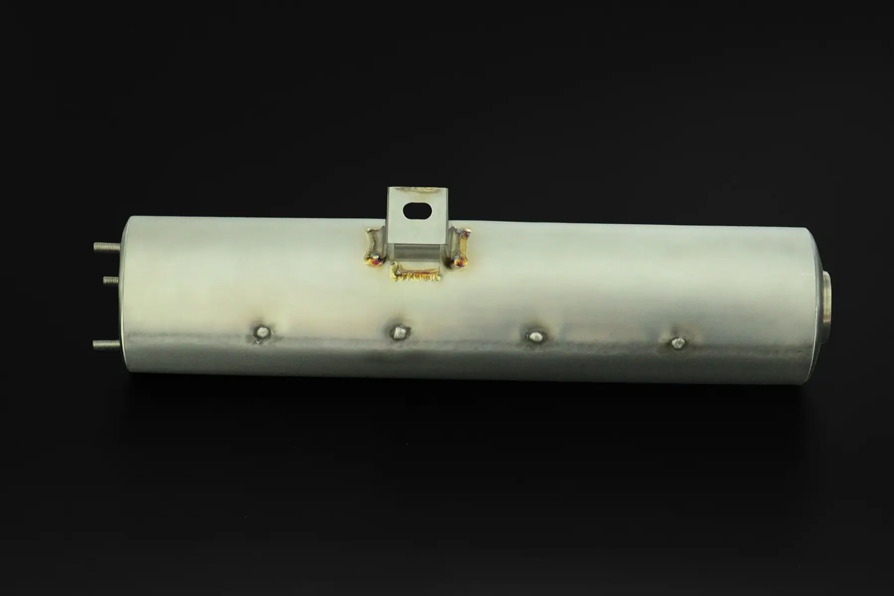 Silencer, Stainless, Top Right, Bolt-On Replacement, Honda NS400R - Image 5