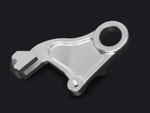 Bracket, Rear Brake Caliper, CNC Silver, RS250R NXA