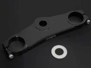 Top Triple Clamp Set, CNC, Black, Race, HRC Style, SP1