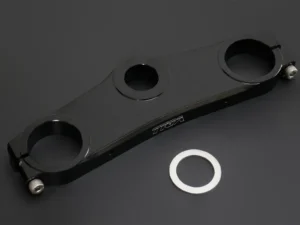 Top Triple Clamp Set, CNC, Black, Race, HRC Style, SP2