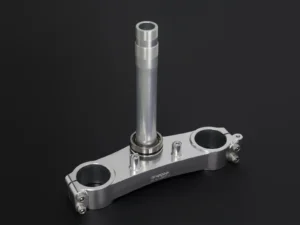 Lower Triple Clamp Set, CNC Silver, Race, HRC Style, SP2