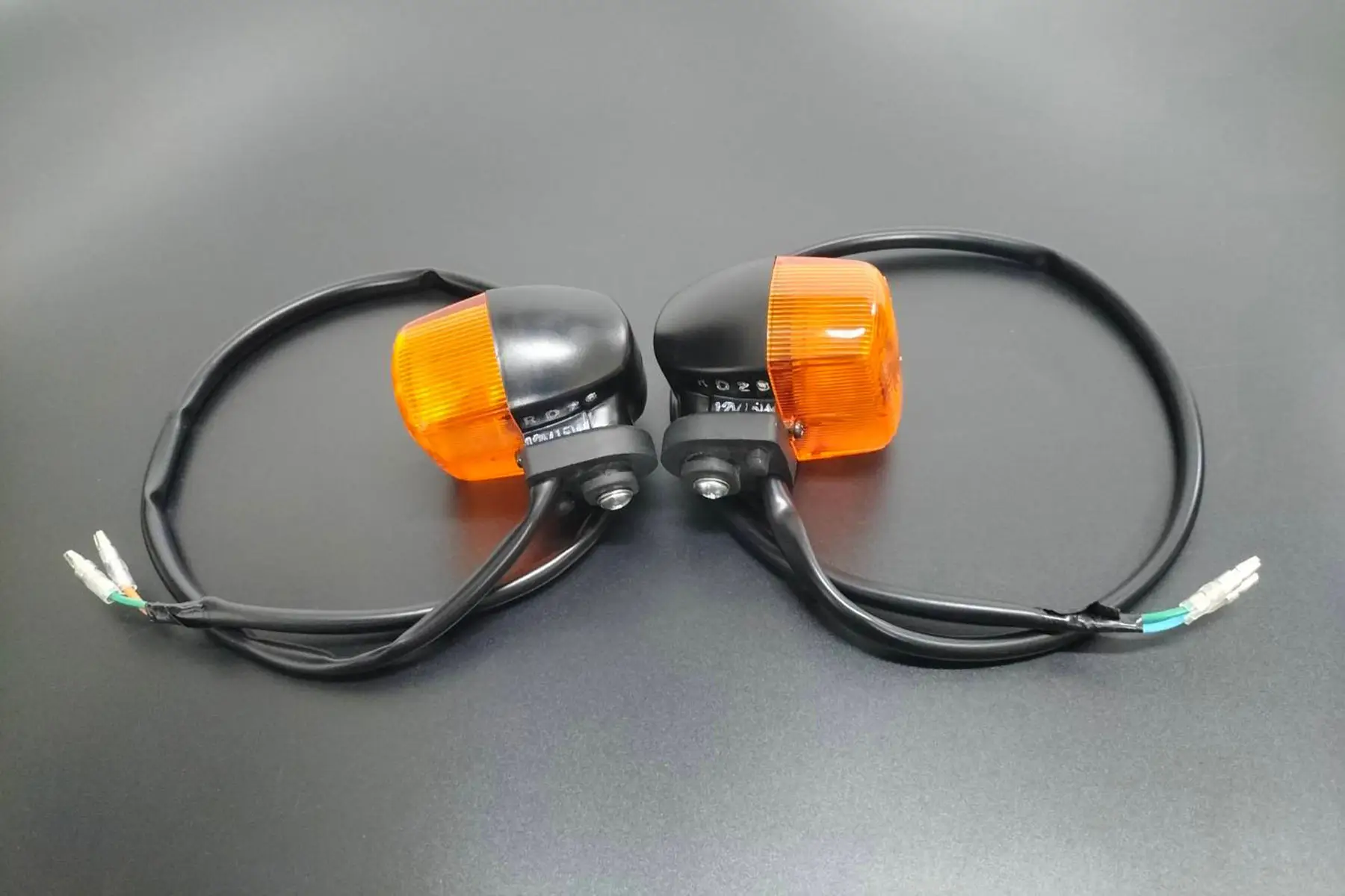 Turn Signal Set, Black, OEM Honda Style - Image 2